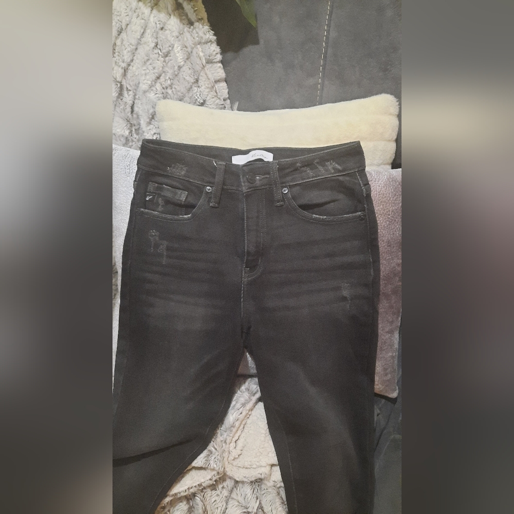 KanCan Black High-Rise Skinny Jeans